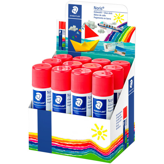 Staedtler Noris Club Glue Stick - 40g (Display Pack of 12)