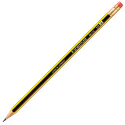 Staedtler Noris Pencil with Eraser Tip - HB