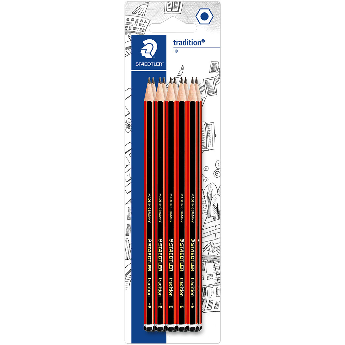 Staedtler Tradition Pencil - HB (Blister of 10)
