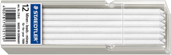 Staedtler Lumocolor Non-Permanent Omnichrom Leads - 3mm White (Box of 12)