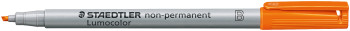 Staedtler Lumocolor Nonpermanent Pen - Broad - Orange