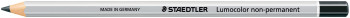 Staedtler Lumocolor Omnichrom Non-Permanent Marker Pencil - Black