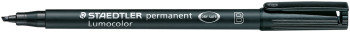 Staedtler Lumocolor Permanent Pen - Broad - Black
