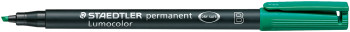 Staedtler Lumocolor Permanent Pen - Broad - Green