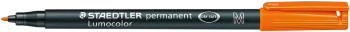 Staedtler Lumocolor Permanent Pen - Medium - Orange