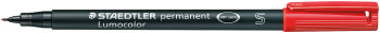 Staedtler Lumocolor Permanent Pen - Superfine - Red