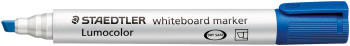 Staedtler Lumocolor Whiteboard Marker - Chisel Tip - Blue