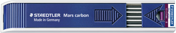 Staedtler Mars Carbon 2mm Leads - B (Box of 12)