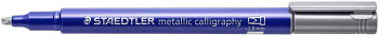 Staedtler Metallic Calligraphy Marker - Silver