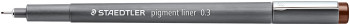 Staedtler Pigment Liner - 0.3mm - Brown