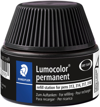 Staedtler Refill Station for Lumocolor Permanent Pens - Black