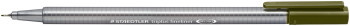Staedtler Triplus Fineliner Pen - Olive Green