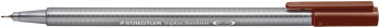 Staedtler Triplus Fineliner Pen -  Van Dyke Brown