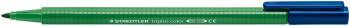 Staedtler Triplus Triangular Fibre Tip Pen - Dark Green