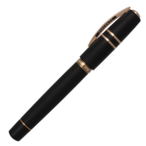 Visconti Homo Sapiens Oversize Rollerball Pen - Black Lava & Bronze - Picture 1