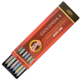 Koh-I-Noor 4380 Metallic Coloured Leads - 5.6mm x 80mm (Pack of 6)