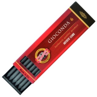 Koh-I-Noor 4865 Graphite Leads - 5.6mm x 120mm (Pack of 6)