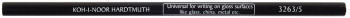 Koh-I-Noor 3263 Special Coloured Pencil - Black