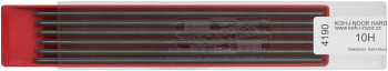 Koh-I-Noor 4190 Graphite Lead 2.0mm x 120mm - 10H (Plastic Case of 12)