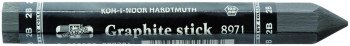 Koh-I-Noor 8971 Jumbo Woodless Graphite Pencil - 2B (Pack of 12)