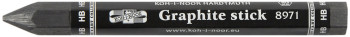 Koh-I-Noor 8971 Jumbo Woodless Graphite Pencil - HB (Pack of 12)