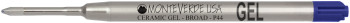 Monteverde Capless Ceramic Gel Refill To Fit Parker - Blue/Black