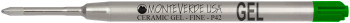Monteverde Capless Ceramic Gel Refill To Fit Parker - Green