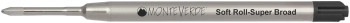 Monteverde Soft Ballpoint Refill To Fit Parker - Black Superbroad