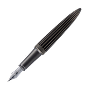 Diplomat Aero Fountain Pen - Oxyd
