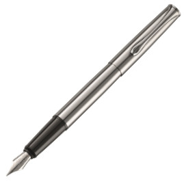 Diplomat Esteem Fountain Pen - Matt Chrome