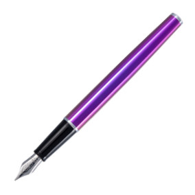 Diplomat Traveller Fountain Pen - Funky Fuchsia