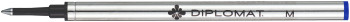 Diplomat Rollerball Refill - Blue Medium