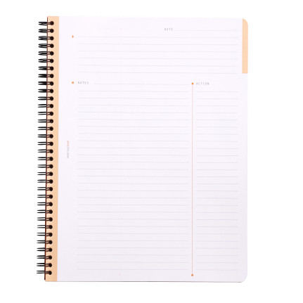 Rhodia Classic Wirebound Notebook - Large - Black - Meeting Book - Picture 2