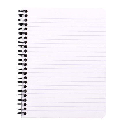 Rhodia Classic Wirebound Notebook - Medium - White - Lined - Picture 1