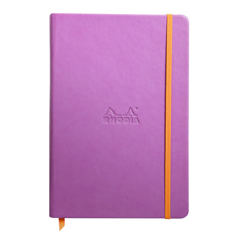 Rhodia Hardcover Notebook - A5 - Lilac - Lined