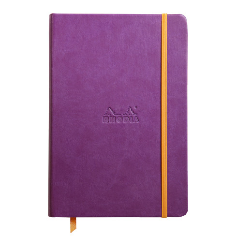 Rhodia Hardcover Notebook - A5 - Purple - Lined