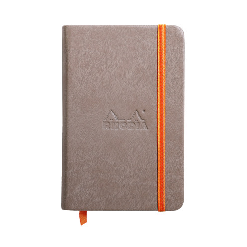 Rhodia Hardcover Notebook - Small - Taupe - Plain