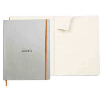 Rhodia Softcover Notebook - A4 - Daffodil Yellow - Lined - Picture 1