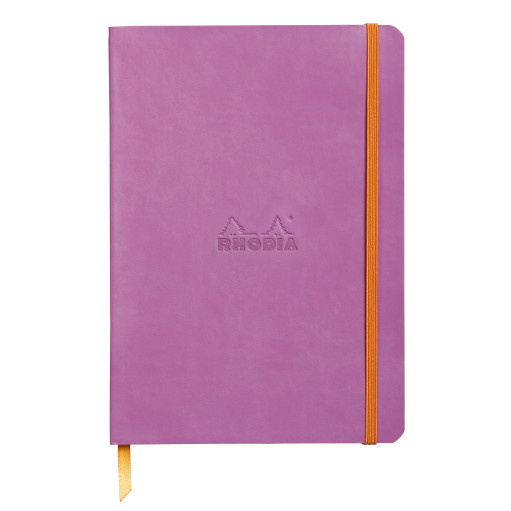 Rhodia Softcover Notebook - A5 - Lilac - Dotted