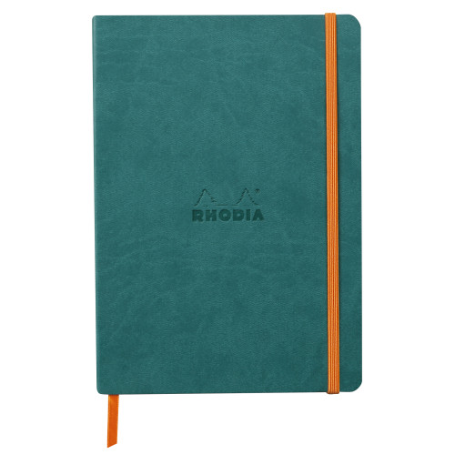 Rhodia Softcover Notebook - A5 - Peacock - Lined