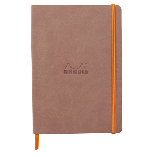 Rhodia Softcover Notebook - A5 - Rosewood - Dotted
