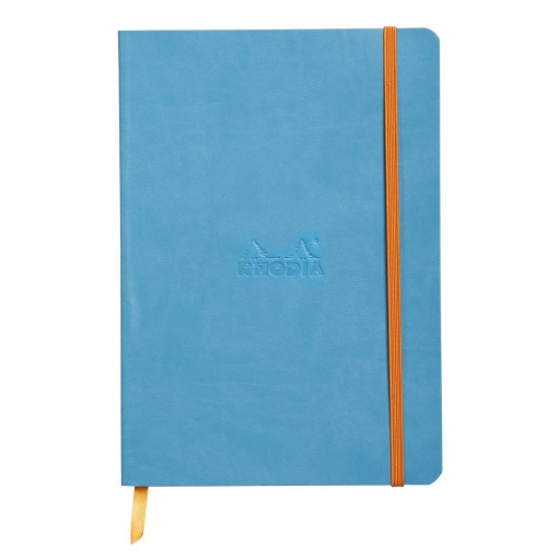 Rhodia Softcover Notebook - A5 - Turquoise - Dotted