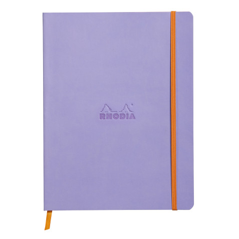 Rhodia Softcover Notebook - Large - Iris - Lined