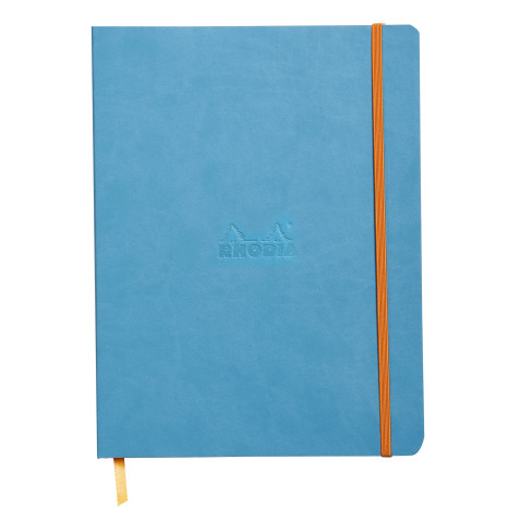 Rhodia Softcover Notebook - Large - Turquoise - Lined