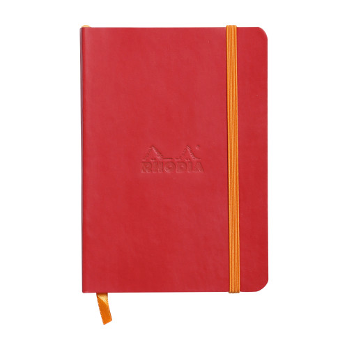 Rhodia Softcover Notebook - Medium - Poppy - Dotted