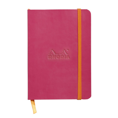 Rhodia Softcover Notebook - Medium - Raspberry - Lined