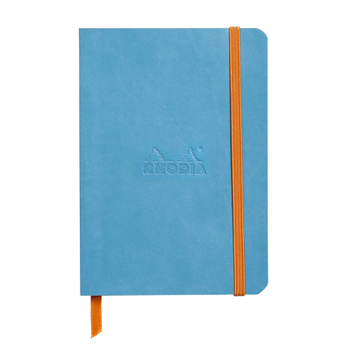 Rhodia Softcover Notebook - Medium - Turquoise - Dotted
