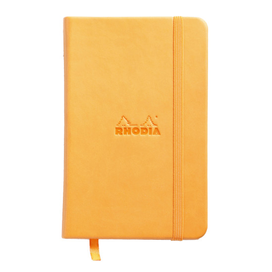 Rhodia Webnotebook - Small - Orange - Plain