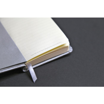 Rhodia Webnotebook - Small - Silver - Lined - Picture 1