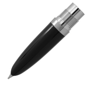 Parker 51 Black Chrome Trim Nib - Stainless Steel